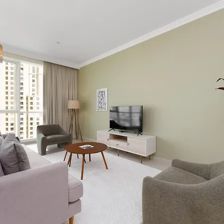Maison Privee - Stunning Jbr Retreat W/ Partial Sea & Marina Views دبي المظهر الخارجي الصورة