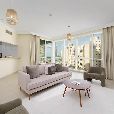 Maison Privee - Stunning Jbr Retreat W/ Partial Sea & Marina Views دبي المظهر الخارجي الصورة
